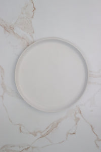 White Canvas Salad Plate