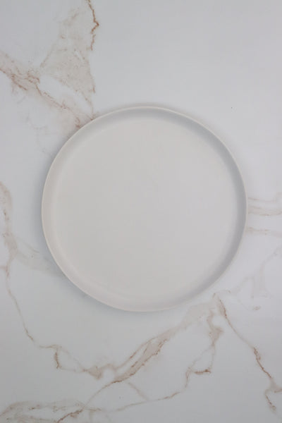 White Canvas Salad Plate