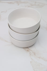 White Canvas Dip Bowl Set